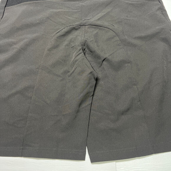Urban Cycling Gravel Grinder 10" Soft Shell Shorts Black Zip Pocket Vents SIZE L - Picture 7 of 8